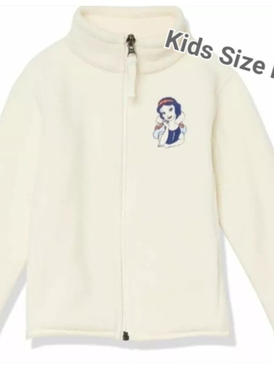 Disney Other - Disney Licensed Snow White  Full-Zip Fleece Jacket In Cream Color. Brand New